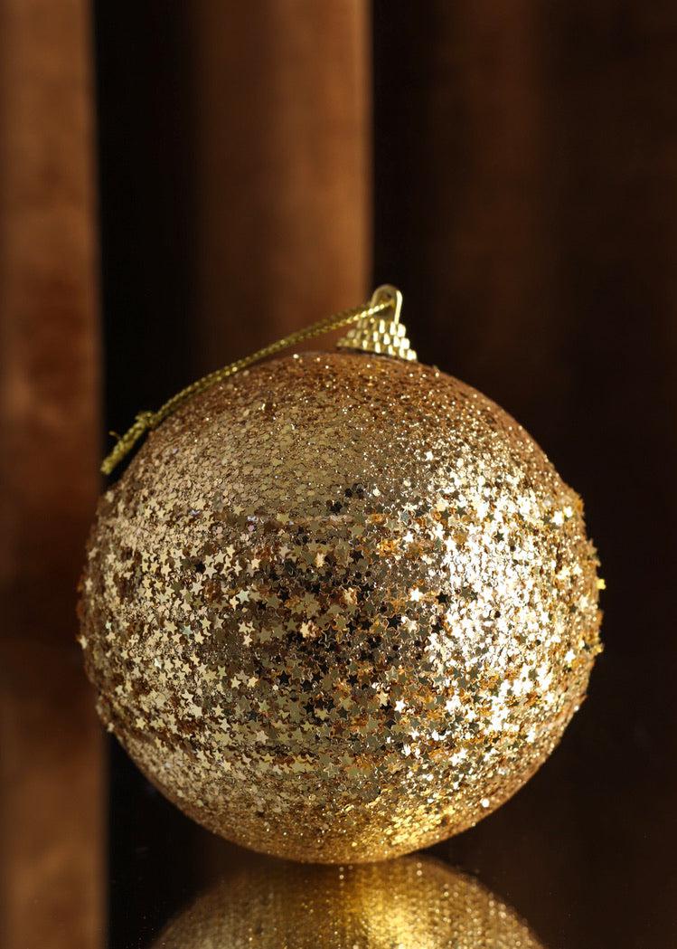Esfera Decorativa - Gold Christmas - 4 Pz-Decoración-MAHA